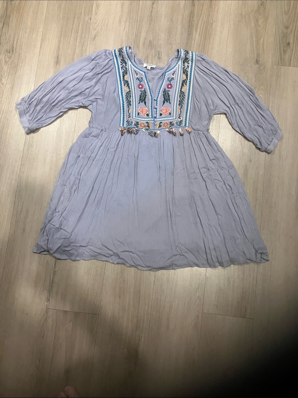 Brand new Umgee embroidered dress size medium